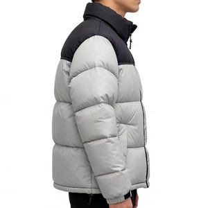 Veste Parka à <span class=keywords><strong>Capuche</strong></span> Homme Hi-Viz pour l'extérieur et l'hiver, style décontracté et formel, pour la saison hivernale, fabriquée au Bangladesh, par <span class=keywords><strong>The</strong></span> Jacket For <span class=keywords><strong>North</strong></span> City, avec surface lisse - Product Image 5