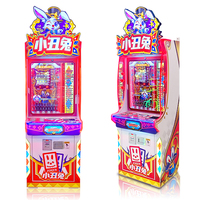 Machine à monnayeur commerciale à grue, modèle Joker Rabbit, avec distributeur de billets et jeu de loterie à tombée aléatoire, garantie 1 an pour salles d'arcade