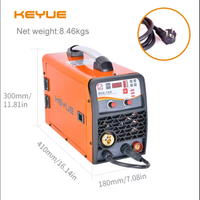 Soudeuse MIG/MMA portable électrique à onduleur DC pour soudage au gaz CO2 et sans gaz (MIG-160)