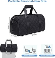 Sacs de sport imperméables noirs avec fermeture éclair, sacs de voyage pour la gym, la nuit, le week-end, sacs de rangement professionnels pour l'extérieur