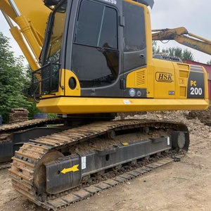 Vendre une excavatrice sur chenilles d'occasion Komatsu PC200-8 de 20 tonnes, marque japonaise, machine d'ingénierie à bas prix - Product Image 4