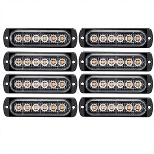 Wholesale TENGYUE <b>Red</b> 12V <b>LED</b> Warning <b>Light</b> Grille Mini <b>Light</b> Bar Blinker Strobe <b>Lights</b> for Truck Car Retrofit/Upgrade - Product Image 4