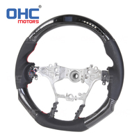 Volant numérique en fibre de carbone à LED pour Toyota Fortuner Revo 4x4 Gr Hilux 2015 2016 2017 2018 2019 2020 2021 2022