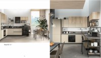 YK Island Table Luxe Fabricants Modernes Acrylique Brillant Rangement Personnalisé Casa E Cozinha Meubles Armoires de cuisine