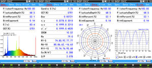HOPOOCOLOR OHSP350C analizador de espectro sin <span class=keywords><strong>Software</strong></span> de <span class=keywords><strong>PC</strong></span> - Product Image 5