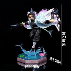 Figura de Anime de Kochou Shinobu de 23 cm con Alas de Mariposa y Base con Efecto de Agua, Decoración Coleccionable para Regalo de Fanáticos de la Temática Ninja - Product Image 6