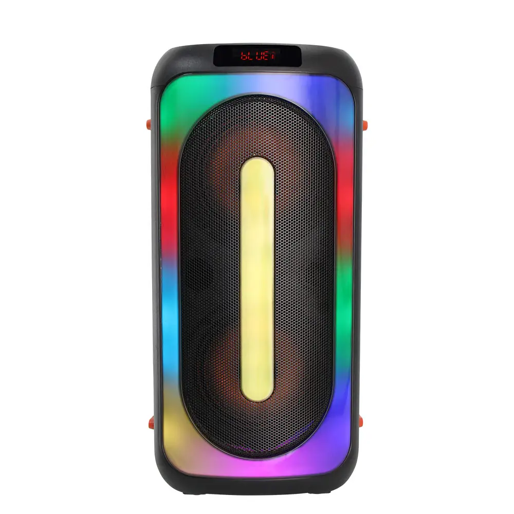 Hệ Thống Loa Xe Đẩy Giá Xuất Xưởng Loa Nhảy Đường Phố Ngoài Trời Thời Trang Rgb Nhiều Màu Có Thể Sạc Lại Với Mic Không Dây