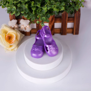 60 सेमी BJD गुड़िया के लिए लघु जूते प्लास्टिक pvc प्यारा तितली जूते जूते के फ्लैट राजकुमारी जूते 7 सेमी रबर सैंडल - Product Image 3