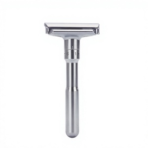 Afeitadora Facial Manual de Doble Cuchilla de Acero Inoxidable BEIKELIN, Nueva Llegada, para Hombres, Depilación, Afeitadora de Barbería - Product Image 3