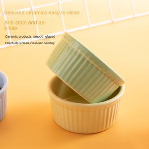 Bacia Automática Mini Redonda para Hamster, Utensílios para Urso Dourado e Papagaio, Cerâmica Suspensa, Anti-Tombamento, Suprimentos para Pequenos Animais - Product Image 4