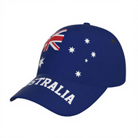 Kit de supporter de la Coupe du Monde de football 2026 - T-shirt, casquette, écharpe, bandeau et lunettes de soleil avec drapeau australien |   Équipement de football pour événements sportifs et fêtes