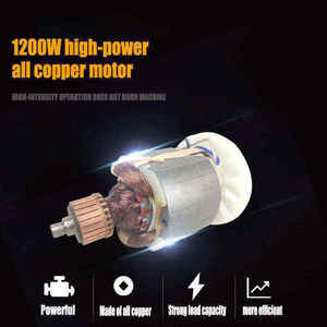 Marteau perforateur rotatif SDS-PLUS 1250W 220V avec moteur en cuivre robuste, qualité industrielle - Product Image 6