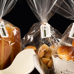 Emballage alimentaire en PE jetable et recyclable avec impression en gravure pour les <span class=keywords><strong>chips</strong></span> de pommes de terre et la pizza, plastique transparent sans poignée - Product Image 2