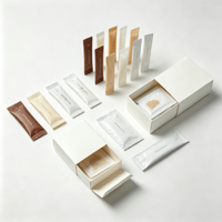 Cartonneuse verticale rotative pour sachets de miel, sachets stick, petits sacs alimentaires, emballage automatique en carton, idéale pour les petites usines