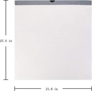 Sacs à soufflets latéraux en polyéthylène thermoscellables transparents, grand format, impression héliogravure, recyclables, pour emballage alimentaire de bonbons et snacks - Product Image 3