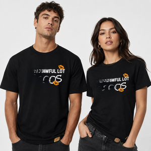 T-shirt unisexe en coton, col rond, manches courtes, streetwear, imprimé cartoon, coupe ample, toutes saisons, jersey tricoté, impression plastisol - Product Image 1