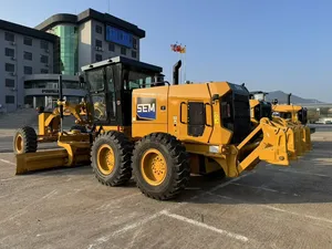 Niveleuse à moteur haute puissance SEM 162 kW 922F avec lame multifonction de 4,3 m, ripper et boîte de vitesses pour la construction routière et industrielle - Product Image 5