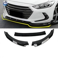 Nouvelles protections d'angle de pare-chocs avant pour Hyundai Elantra (2016-2020) – Kit carrosserie compact trois pièces pour rénovation/amélioration