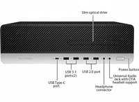 PC de bureau Barebone SFF EliteDesk 800 G3 SFF 7ème génération, propre, sans rayures, grade A, testé et fonctionnel