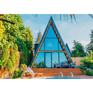 <strong>Wooden</strong> <strong>House</strong> Steel Tiny Frame Buying Foldable Prefab Building Shipping Container <strong>Houses</strong> Triangle <strong>House</strong> - Product Image 1