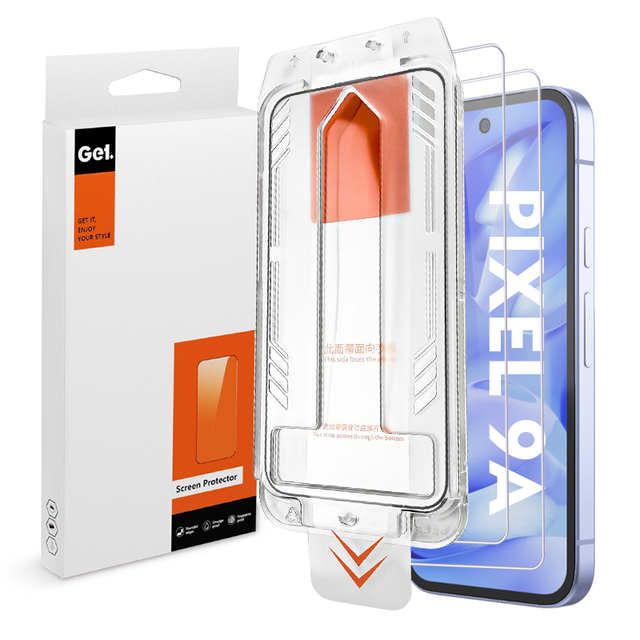 Dust Free 9H Clear Anti Scratch Easy Applicator Tempered Glass Screen Protector Film for iPhone Google Pixel 8 9 9A 10 11 Pro XL