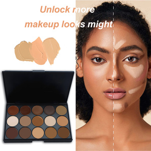 Hàng mới 15 màu sắc nhãn hiệu riêng kem che khuyết điểm Palette chuyên nghiệp mỹ phẩm trang điểm che khuyết điểm không thấm nước - Product Image 2