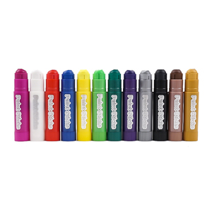 Disegno alla rinfusa per bambini che utilizzano pulitura rapida Multi colore morbido torsione <span class=keywords><strong>pastelli</strong></span> Non tossici a buon mercato imballaggio personalizzato bastone di vernice <span class=keywords><strong>con</strong></span> logo personalizzato - Product Image 3