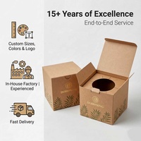 Cajas de Empaque para Uñas Postizas, Logotipo Personalizado, Papel Kraft, Cartón, Caja Ecológica con Cierre Inverso para Uñas Postizas, Juego de 24 Uñas