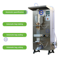 Machine de fabrication d'eau pure de haute qualité Machine de remplissage liquide automatique d'emballage quantitatif Machine de conditionnement de sacs 200g 500g
