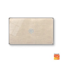 Interrupteur tactile intelligent Tuya Zigbee 1 voie, norme américaine |   Relais magnétique à ligne unique |   Lumière contrôlée à distance et par application