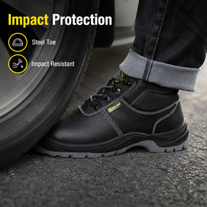 Chaussures <span class=keywords><strong>de</strong></span> <span class=keywords><strong>sécurité</strong></span> pour hommes à double densité en PU, avec embout en acier, anti-perforation, pour travaux <span class=keywords><strong>de</strong></span> construction - Product Image 5