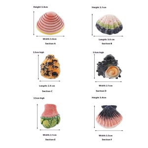 Nuova conchiglia di <span class=keywords><strong>mare</strong></span> acquario acquario acquario piccoli ornamenti in resina artigianato - Product Image 6