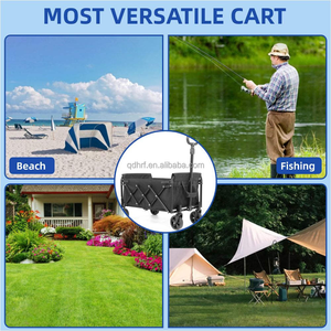 Venta Directa de Fábrica OEM Plataforma Plegable Todoterreno de Acero con Cuatro Ruedas Desmontables, Gran Capacidad y Alta Resistencia - Product Image 5