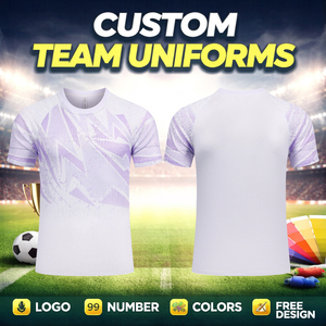 Camiseta de Fútbol con Estampado Geométrico Agrietado, Cuello Redondo, Manga Raglán, Uniforme Deportivo Personalizado para Equipos - Product Image 3