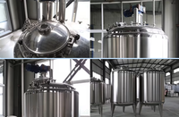 Réservoir de stockage d'alcool industriel éthanol avec conception anti-explosion
