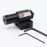 LUGER Red Laser Sight & Scope with Metal Construction for 11mm 20m Adjustable Hunting