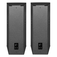 Haut-parleurs DJ professionnels 2 voies 4800W avec double woofer 15 pouces, enceintes passives électroniques 2.0, haut-parleurs audio pro pour grandes scènes