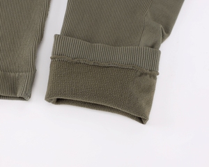 Vêtements de <span class=keywords><strong>sport</strong></span> d'extérieur ESDY en nylon sans couture, sous-vêtements thermiques, combinaison de ski, vêtements de yoga, extensibles, épais et chauds, vêtements d'automne - Product Image 5