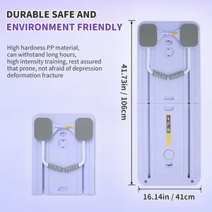 Equipamento de Fitness Multifuncional para Exercícios de Pilates, Ab Board Dobrável para Treinamento de Corpo Inteiro em Casa - Product Image 5