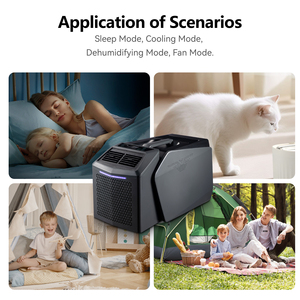 Portable Camping <b>Mobile</b> Outdoor Air Conditioner Needs No Machine Installation Drainage and Is Convenient to Carry. Cooling Only - Product Image 6