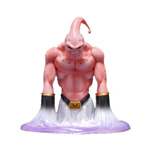 Figura de PVC de Alta Calidad de Majin Buu en Forma Malvada, Diseño Musculoso, Base Texturizada, Escala 1:48, Modelo de Juguete para Anime - Product Image 1