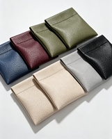 Pochette de voyage personnalisée pour bijoux et maquillage, unisexe, en cuir, SuperPouch, porte-monnaie vierge