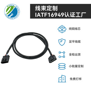 Arnés de cableado AMP Tyco 5P macho a hembra TXL de 300 mm con aislamiento de PVC, conector automotriz de 12 V para bomba de combustible de automóvil - Product Image 4