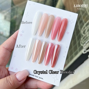 Transparent <b>Crystal</b> Powder <b>Coating</b> High-Smooth Powder Nail Art Decorative High-Clear Pigment - Product Image 3