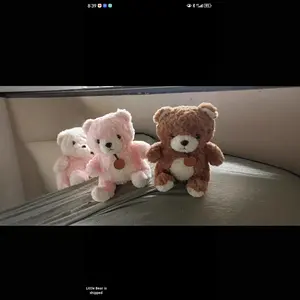 Carino orsacchiotto peluche peluche ricamato bambola di peluche per gli uomini e le donne compleanni Stress sollievo giocattolo - Product Image 4