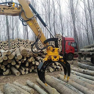 OEM nhà máy giá máy xúc file đính kèm log lấy phá hủy thép phế liệu vật lộn thủy lực xoay gỗ đá đá vật lộn - Product Image 6