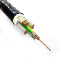 Cable de bajo voltaje Núcleo único Núcleo múltiple Cu XLPE Cable de alimentación de PVC Cable de alambre de construcción Cable de WDZCN-YJY