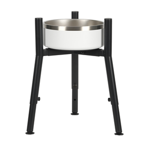 Support de gamelle surélevé en métal réglable en hauteur et largeur, ergonomique, pour grands chiens, utilisation intérieure – Tendance - Product Image 5