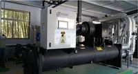 Système de refroidissement à vis industriel automatique refroidi par eau 120-500 tonnes pour systèmes CVC