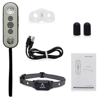 Nouveau collier de dressage pour chien rechargeable de 300 pieds, écologique, étanche, avec écran d'affichage, nombreux styles, multifonctionnel